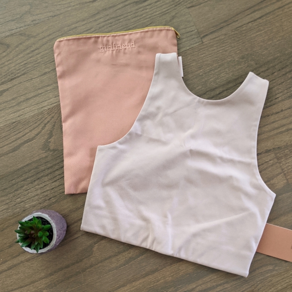 Girlfriend Collective Dylan Bra in Quartz NWT